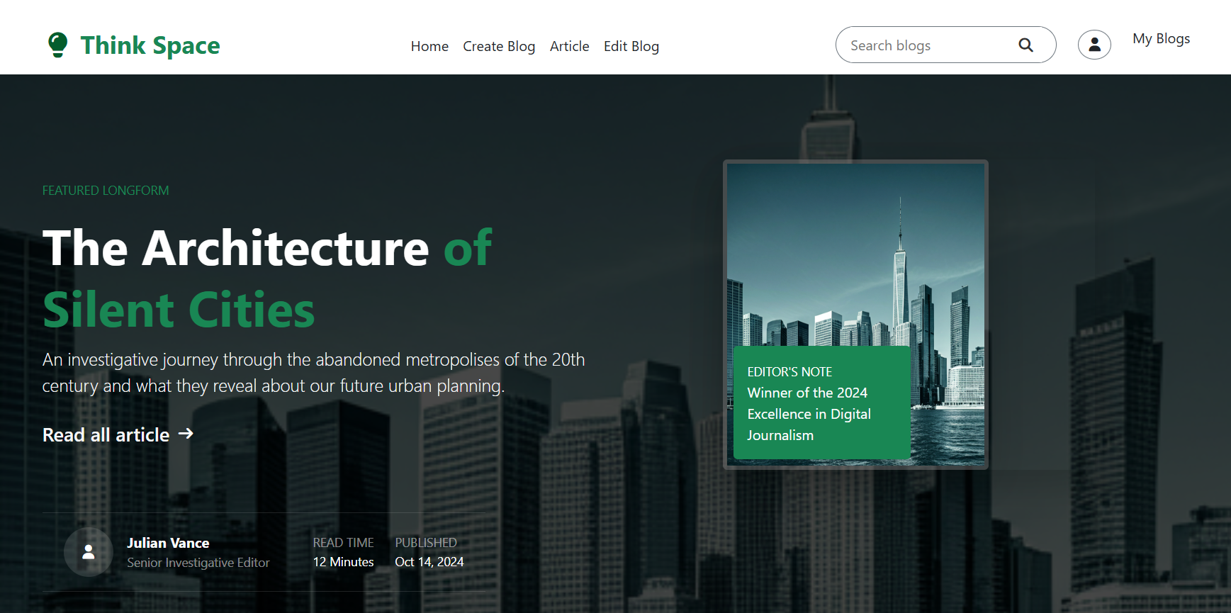 Blog Website